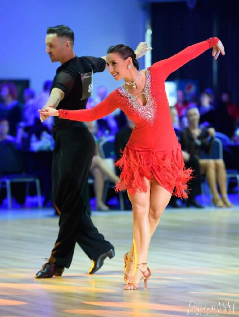 para tańcząca cha-cha