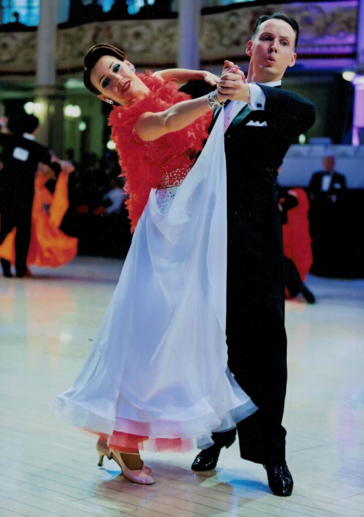 para tańcząca Foxtrota