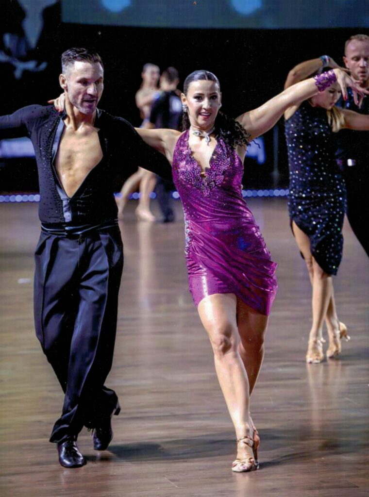 para tańcząca sambę