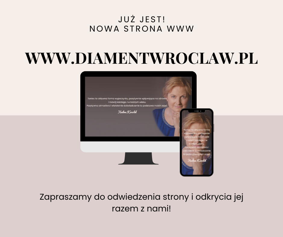 INFORMACJA O NOWEJ STRONIE INTERNETOWEJ